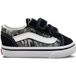 Vans Toddler Old Skool V Check Camo Noir/gris clair