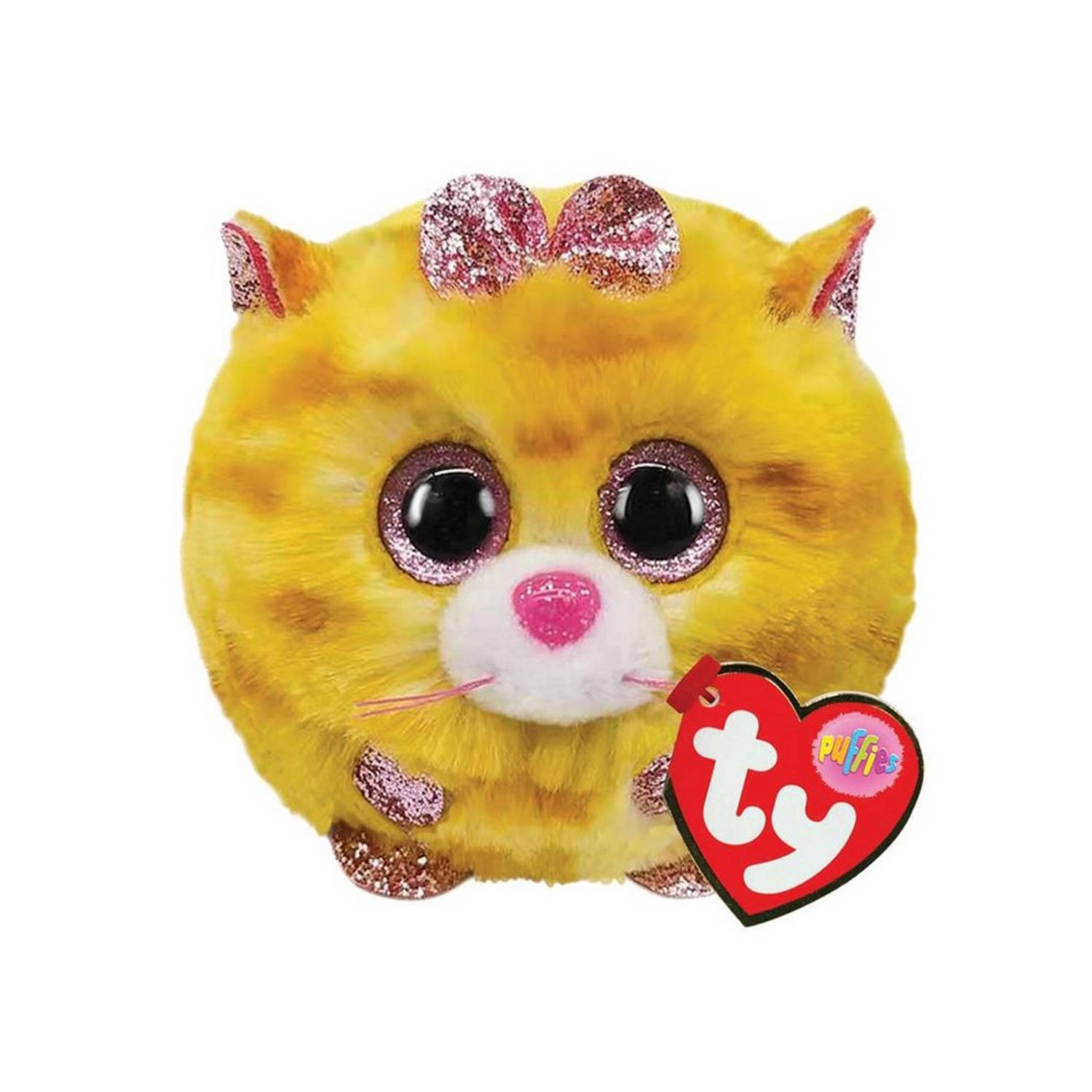 TY Teeny Puffies Tabitha Cat 10cm