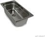 Évier inox, évier de camping, lavabo, 325x176x100 + vidange, convient aux camping-cars