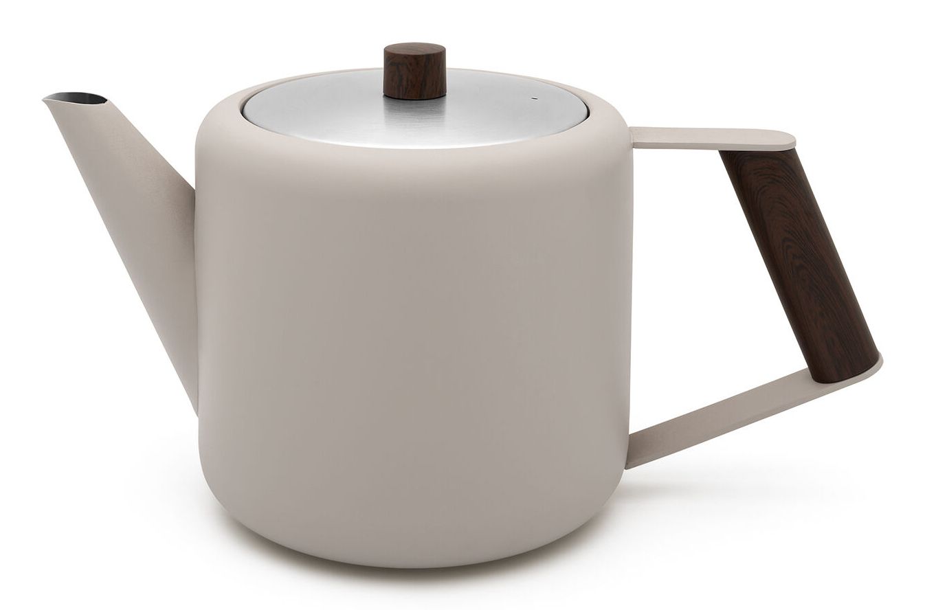 Bredemeijer Duet Design Boston Theepot - 1.1L - Zand - Dubbelwandig