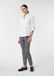 comma Broek met paisley patroon en elastische tailleband in zwart voor dames