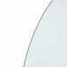 vidaXL Plaque de cheminée en verre - Transparent - 800 x 500 mm