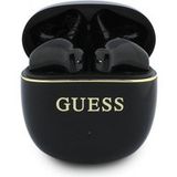 Guess Handsfree Bluetooth Glossy Gold Line Classic, TWS, Noir