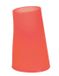Spirella Tandenborstelhouder – Badkamer Beker en Tandenborstel Houder – Waterglas Badkamer – Frosty Red – 8 x 12,5 cm