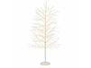 Sapin de Noël 120 cm, 600 micro-LED, ø 65 cm, blanc