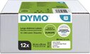 DYMO LabelWriter Adreslabels - 36 x 89 mm - 12 Rollen (3120 Labels)