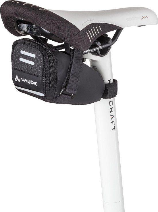 VAUDE Race Light M Zadeltas - Black - 0.15L - Polyamide