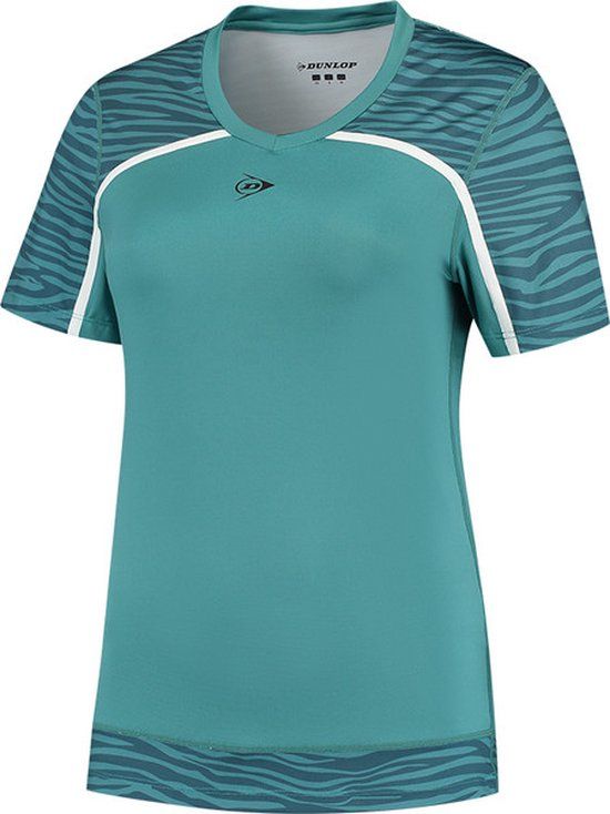 Dunlop Game Tee Tennis Shirt - Women's - Green - Size L