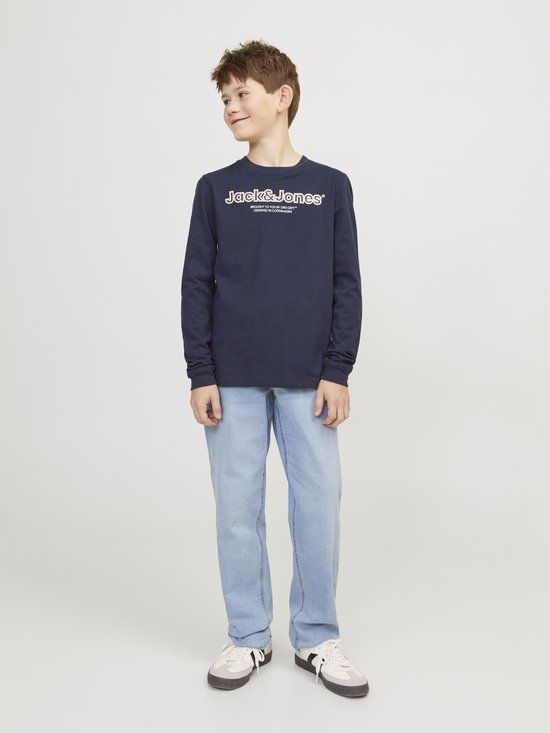 JACK & JONES JUNIOR JJICLARK Jeans - Blue Denim - Boys' - Size 140