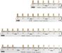 Busch-Jaeger ABB 2CDL231001R1006 ABB PS3/6 106 mm verzamelrail Phase busbar 3-polig 10 mm²