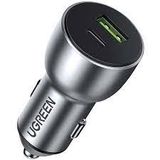 Ugreen 60980 Chargeur de voiture 42.5W PD USB-A USB-C Argent