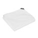 Relaxdays afdekzeil 140g/m², 1.5 x 6 m, dekzeil met ogen, waterdicht, scheurbestendig, zeildoek voor tuin, wit