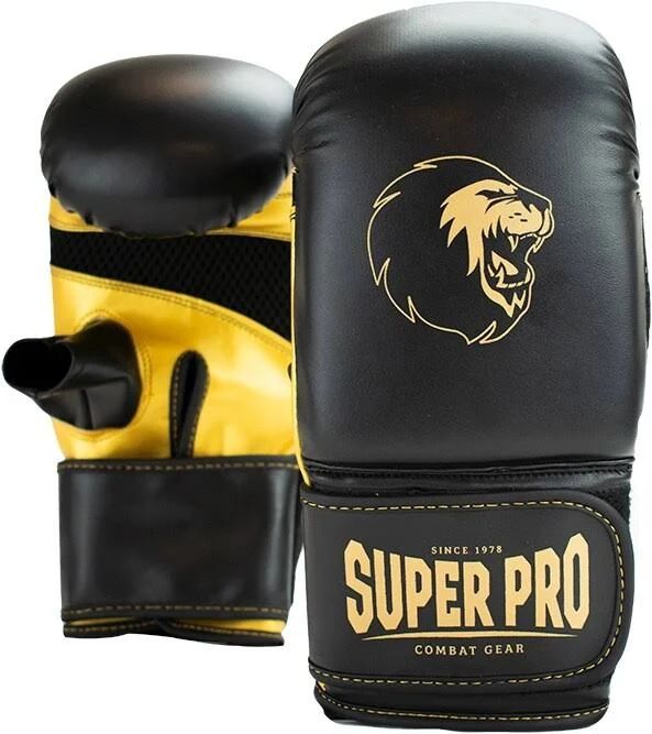 Super Pro Combat Gear Victor Bokszakhandschoenen - Zwart / Goud - XS