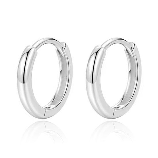 Elenza AMS Elenza Sterling .925 Zilveren Oorringen-10mm