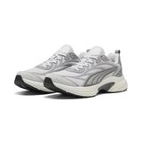 PUMA Softride Escalate Unisex Sneakers - Feather Gray-Gray Echo-Puma Aged Silver-Warm White