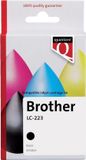 Quantore Brother LC-223 Zwart Inktcartridge