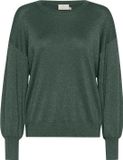 Kaffe T-shirt Karegina O Neck Knit 10507977 185913 Garden Topiary Dames Maat - XL