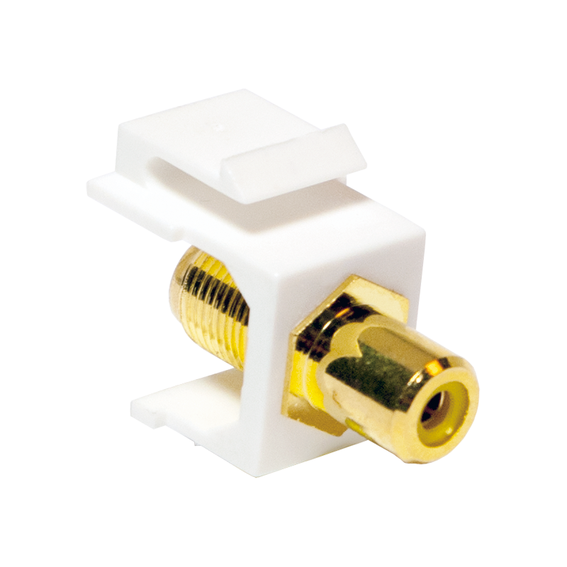 LogiLink NK0026 - Keystonemodule - geel