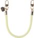 AVY Polsband Telefoonkoord | Kort Koord | Universeel voor alle Hoesjes | Geschikt voor iPhone, Samsung en meer | 32cm | Geweven Touw | Tressé Yellow