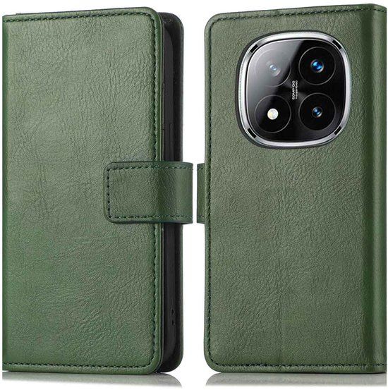 imoshion Luxe Bookcase voor de Xiaomi Redmi Note 14 Pro (5G) - Groen