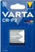 Varta LITHIUM Cylindrical Batterijen CR-P2 Blister - 2 x - Voordeelverpakking