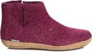 Glerups Laars met leren zool-Cranberry-46