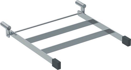 Geberit 300 basic rooster voor uitstortgootsteen met buffers, chroom