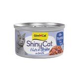 GimCat ShinyCat Filets in Bouillon Tonijn 70 gr