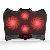 Xveon Gaming Aero Gaming Cooling Pad - Koelpad voor laptops tot 43,9 cm (17,3 inch) SGM520, 415 x 305 x 27 mm