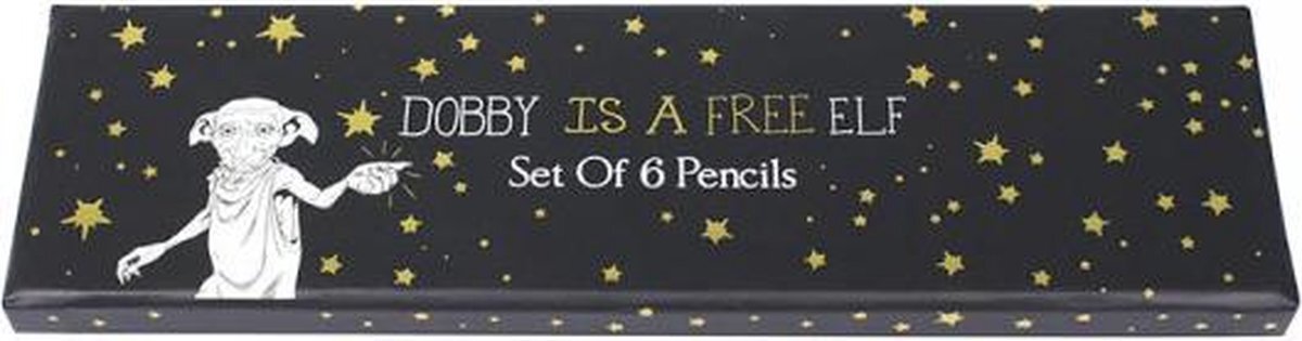 Half Moon Bay Pencils Set Of 6 - Harry Potter Dobby