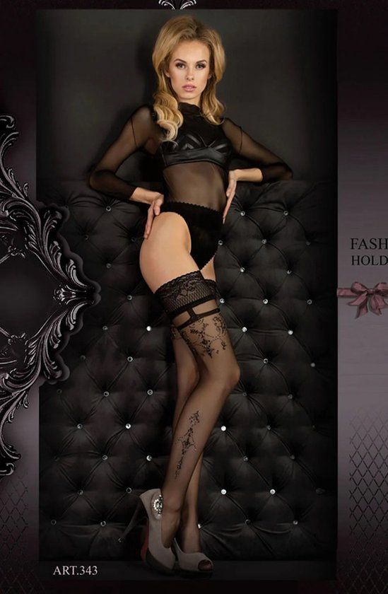 Ballerina Fantasy Hold-Up Kousen Zwart