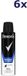 Rexona Men Invisible Ice Deodorant Spray - 6 x 150 ml