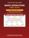 Mixed Operations Timed Tests: Grades 3–5 Math Workbook: 100 Days of Addition, Subtraction, Multiplication & Division Practice Worksheets with Answer Key for Kids Ages 8–11