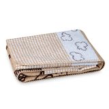 Julius Zöllner Knuffeldeken-katoenen deken Jacquard | Gr. 75x100 cm | Made in Germany | 100% katoen | Oeko-Tex® Standard 100 | sluimerbeertjes