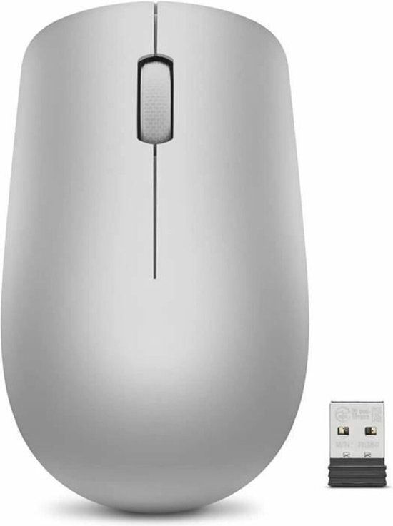 Lenovo 530 - Draadloze muis - 1200 DPI - Zilver