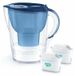 Brita Marella XL carafe filtrante, incluant 2 cartouches filtrantes MaxtraPro PP (3,5 litres; bleu)