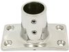 Oem Marine Acier inoxydable Support rectangulaire de 90° Argent 25 mm