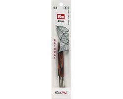 Prym KnitPro Breinaaldenpunten wisselbaar kort 5,5 mm hout