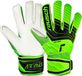 Reusch Attrakt Solid Junior keepershandschoenen voor kinderen, groen-zwart, maat 4