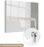 MuchoWow® Glasschilderij 80x60 cm - Acrylglas Schilderij - Abstract - Multicolor - Modern