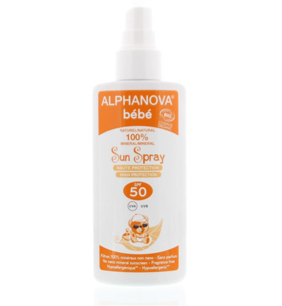 Alphanova Sun Sun spray baby SPF50 bio 125ML