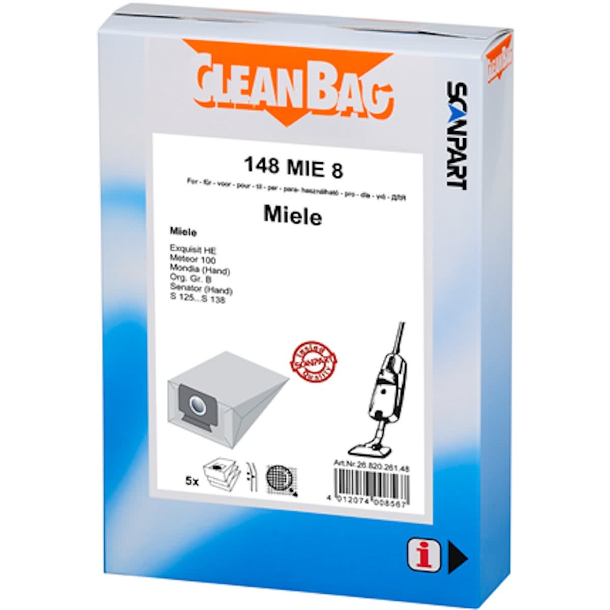Cleanbag 148 MIE 8