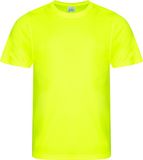 Just Cool Herensportshirt 'Cool Smooth' Electric Yellow - L