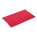 MSV Badtapijt, douchemat, chenille, hoogpolig, badmat, 60 x 90 cm, rood
