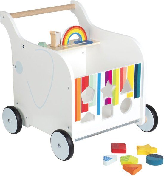 Small Foot Baby Walker Speelgoedkist Olifant