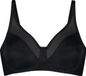 Hunkemöller Dames Lingerie Niet-voorgevormde minimizer beugel bh Nina - Zwart - maat F80
