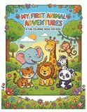 My First Animal Coloring Book for Kids Ages 3–6