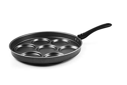 Excelsa 64124 Pan 7 compartimenten voor pannenkoeken/pannenkoeken, aluminium