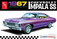 AMT Modelbouwpakket Auto - 1967 Chevrolet Impala SS - 1:25