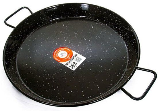 Garcima Paella Pan Emaille - 60 cm - 8 tot 10 Personen
